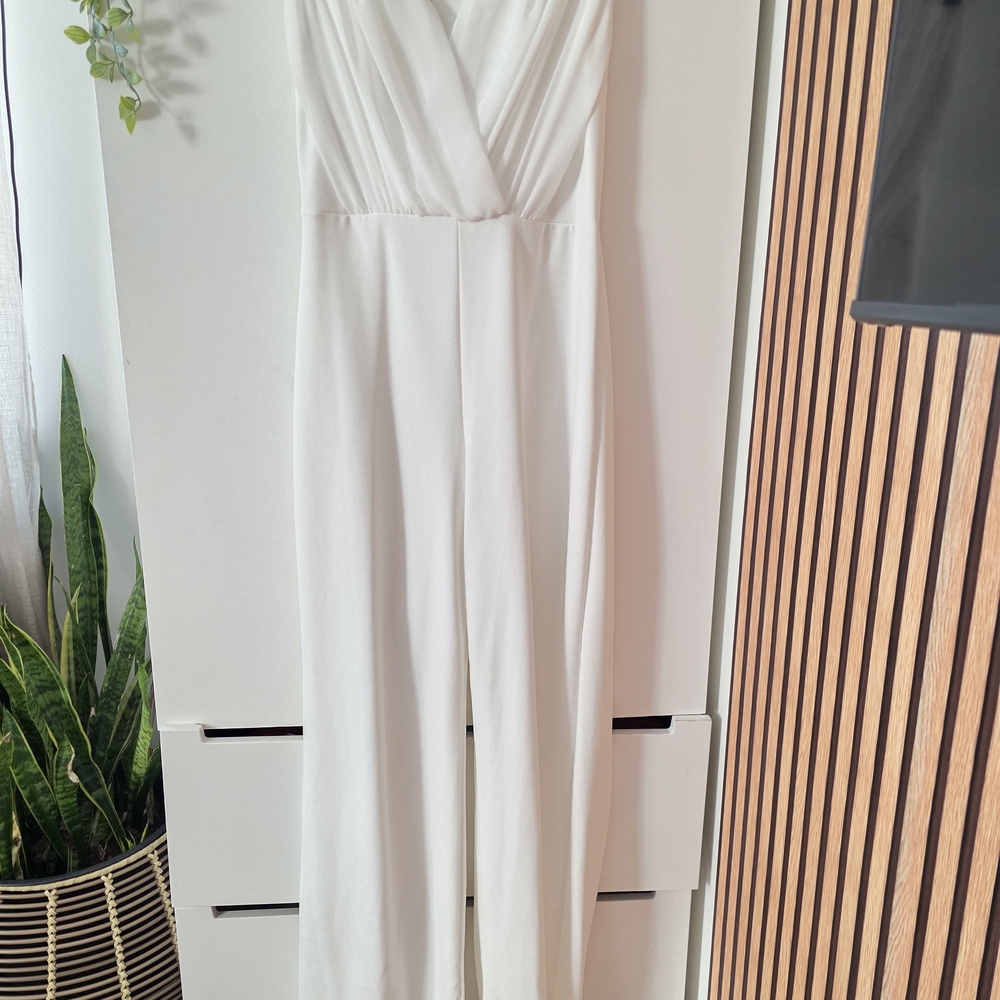 Windsor Elegant White Jumpsuit